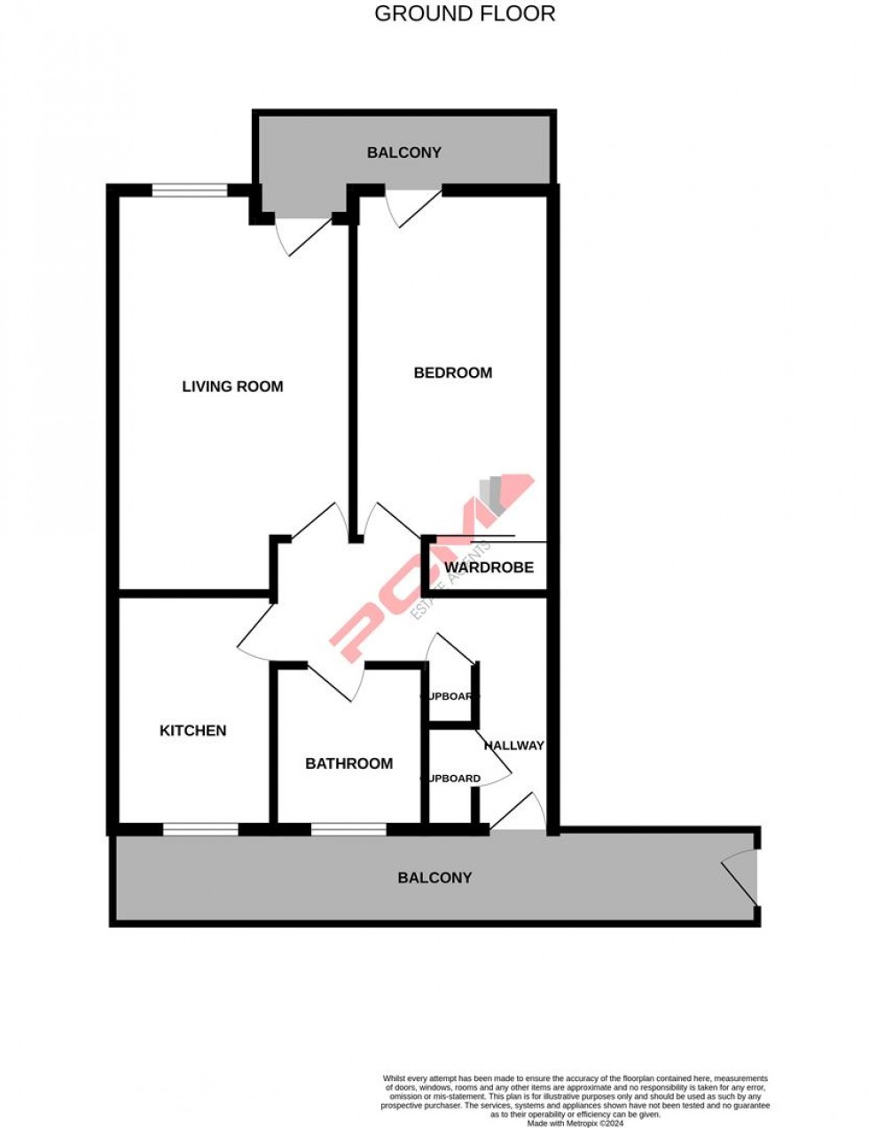 Floorplan for Grand Parade, St. Leonards-On-Sea