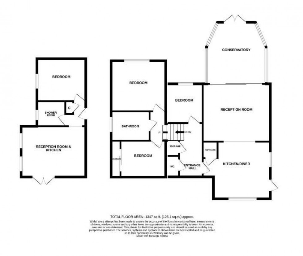 Floorplan for Benenden Rise, Hastings