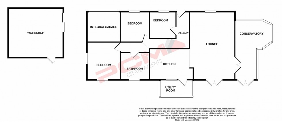 Floorplan for Parker Road, Hastings