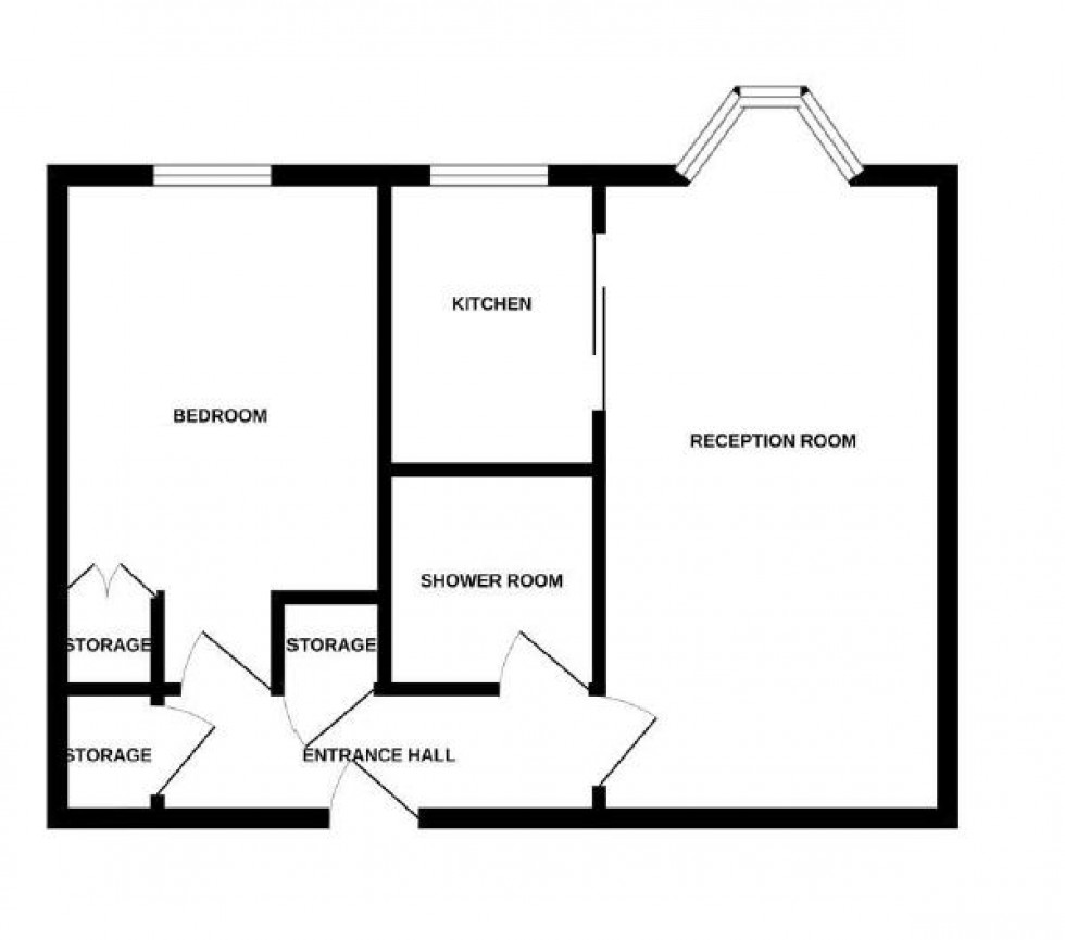 Floorplan for Verulam Place, St. Leonards-On-Sea