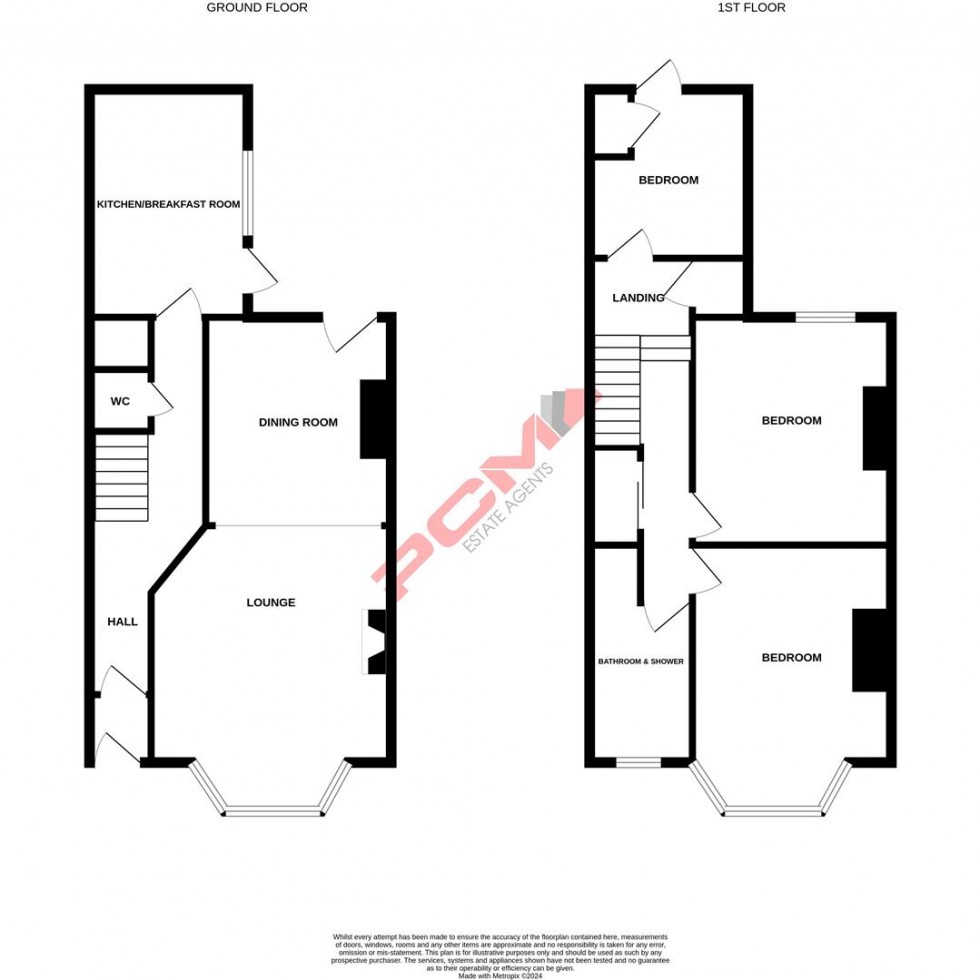 Floorplan for Hughenden Road, Hastings