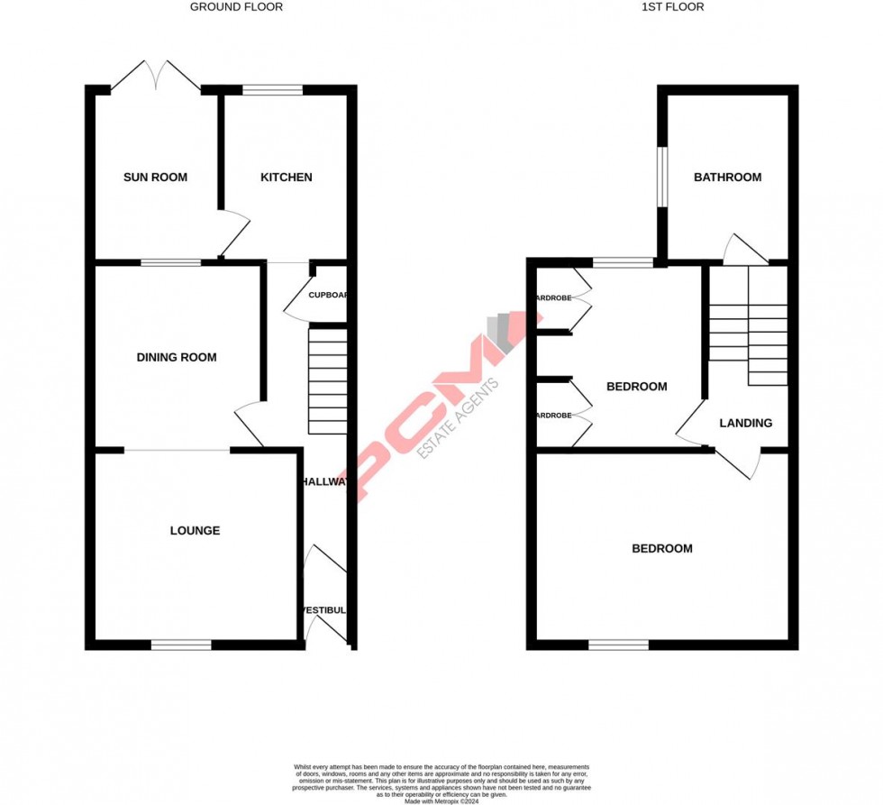 Floorplan for North Terrace, Hastings