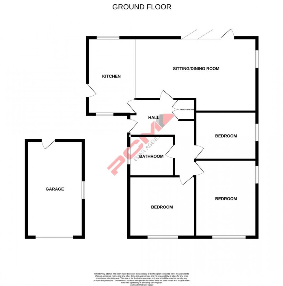 Floorplan for Friars Way, Hastings