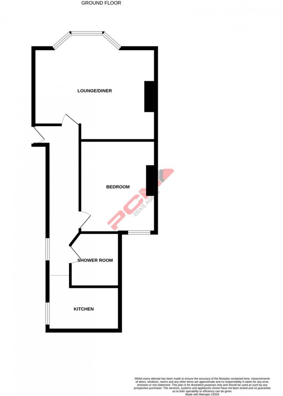 Floorplan for London Road, St. Leonards-On-Sea