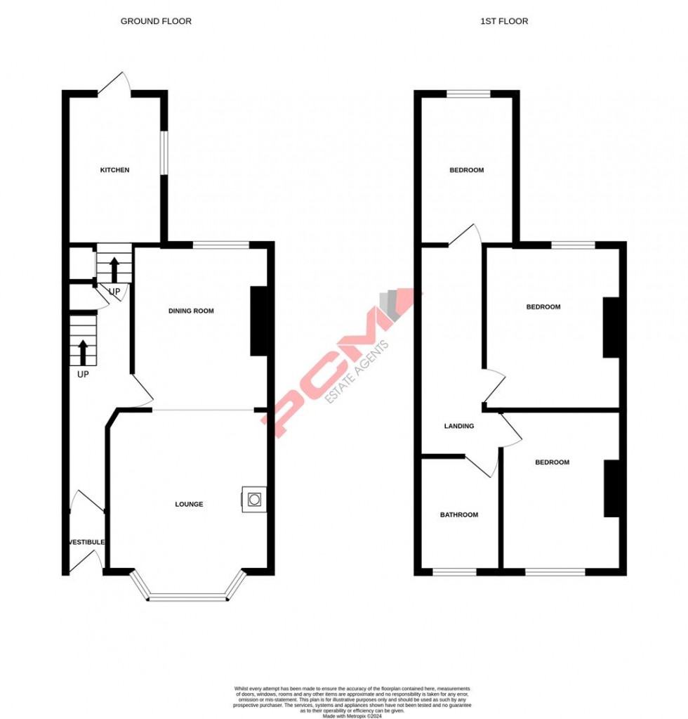 Floorplan for St. James Road, Hastings