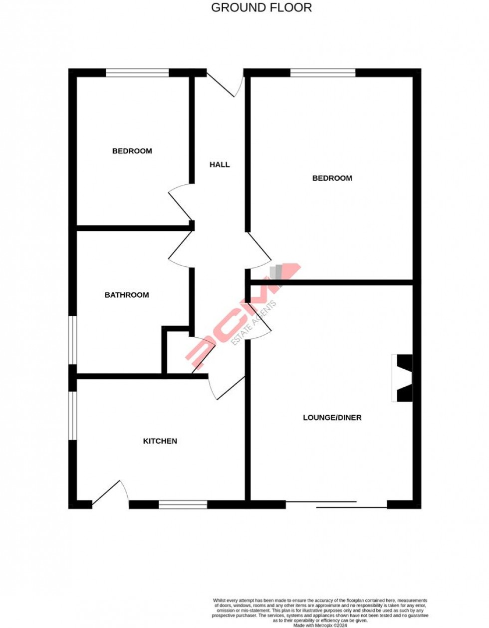 Floorplan for Park Avenue, Hastings