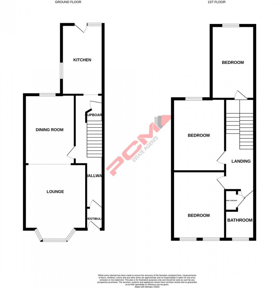 Floorplan for Bohemia Road, St. Leonards-On-Sea