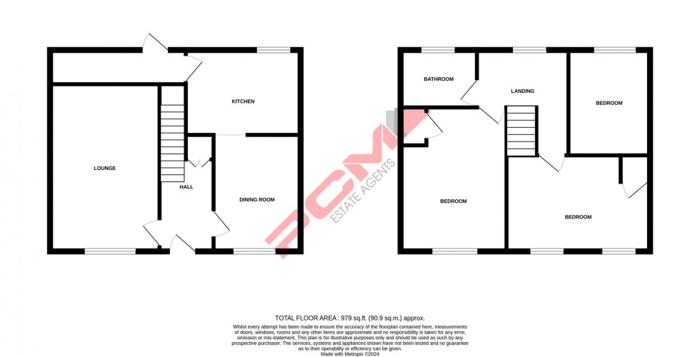 Floorplan for Harley Shute Road, St. Leonards-On-Sea