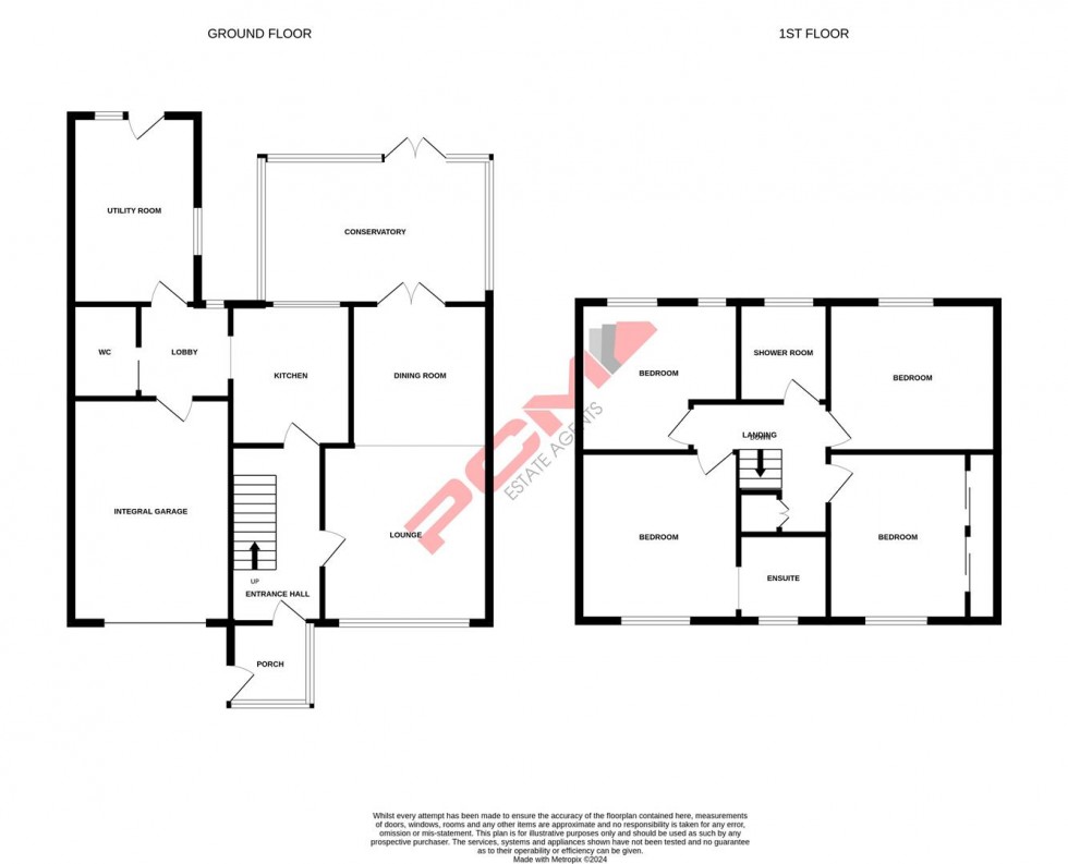 Floorplan for Badgers Way, Hastings