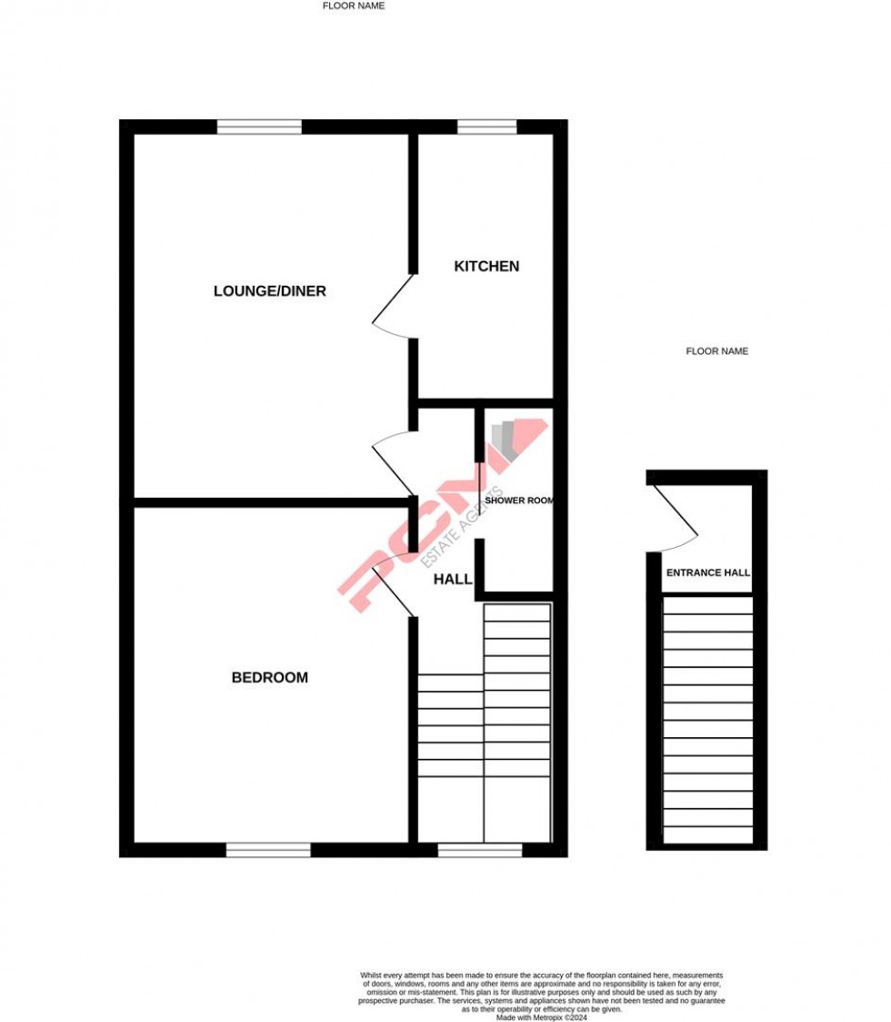 Floorplan for Mount Pleasant Road, Hastings