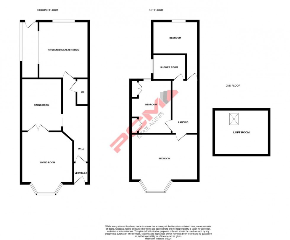 Floorplan for Oban Road, St. Leonards-On-Sea