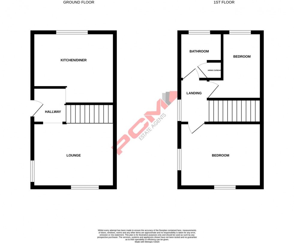 Floorplan for Lytham Close, St. Leonards-on-sea