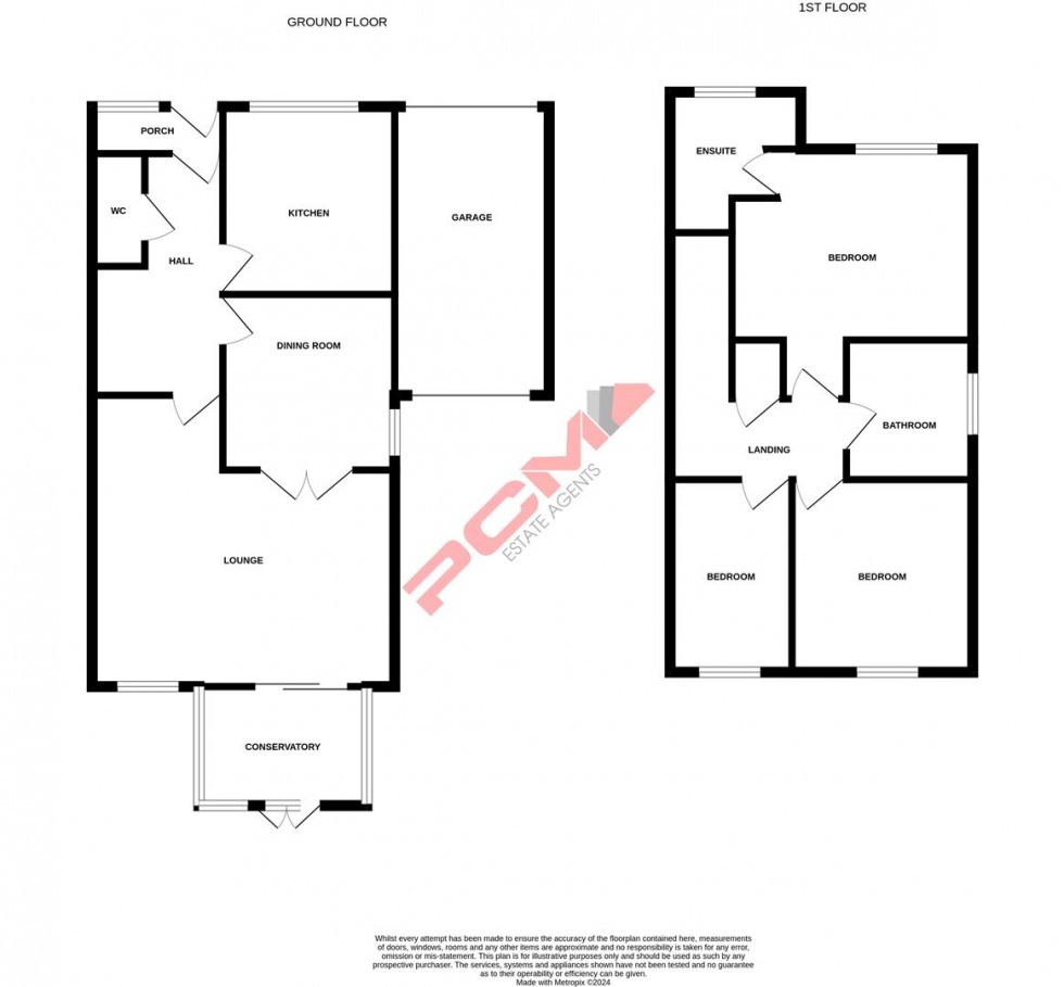 Floorplan for Epsom Close, St. Leonards-On-Sea