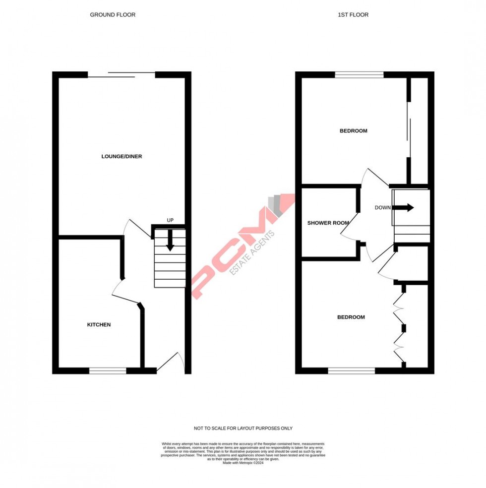 Floorplan for Wheatfield Court, Hare Way, St. Leonards-On-Sea