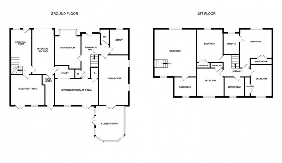 Floorplan for Johnson Close, St. Leonards-On-Sea