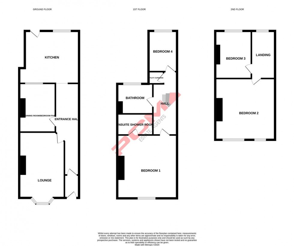 Floorplan for Mount Pleasant Road, Hastings