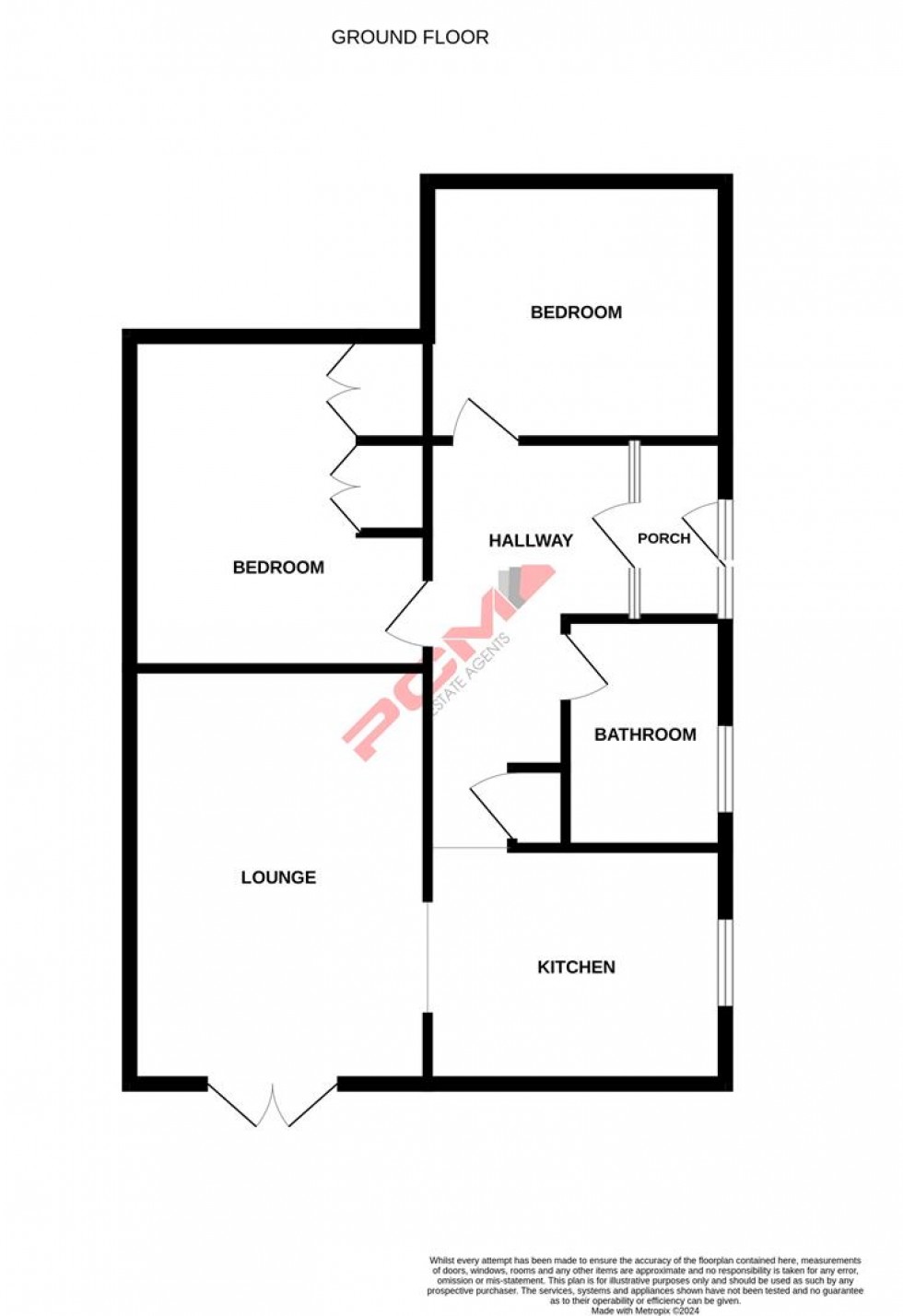 Floorplan for Westminster Crescent, Hastings