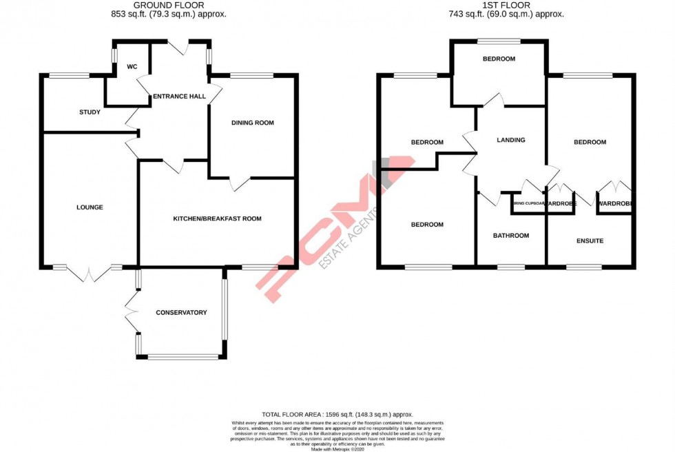 Floorplan for Whittlewood Close, St. Leonards-On-Sea