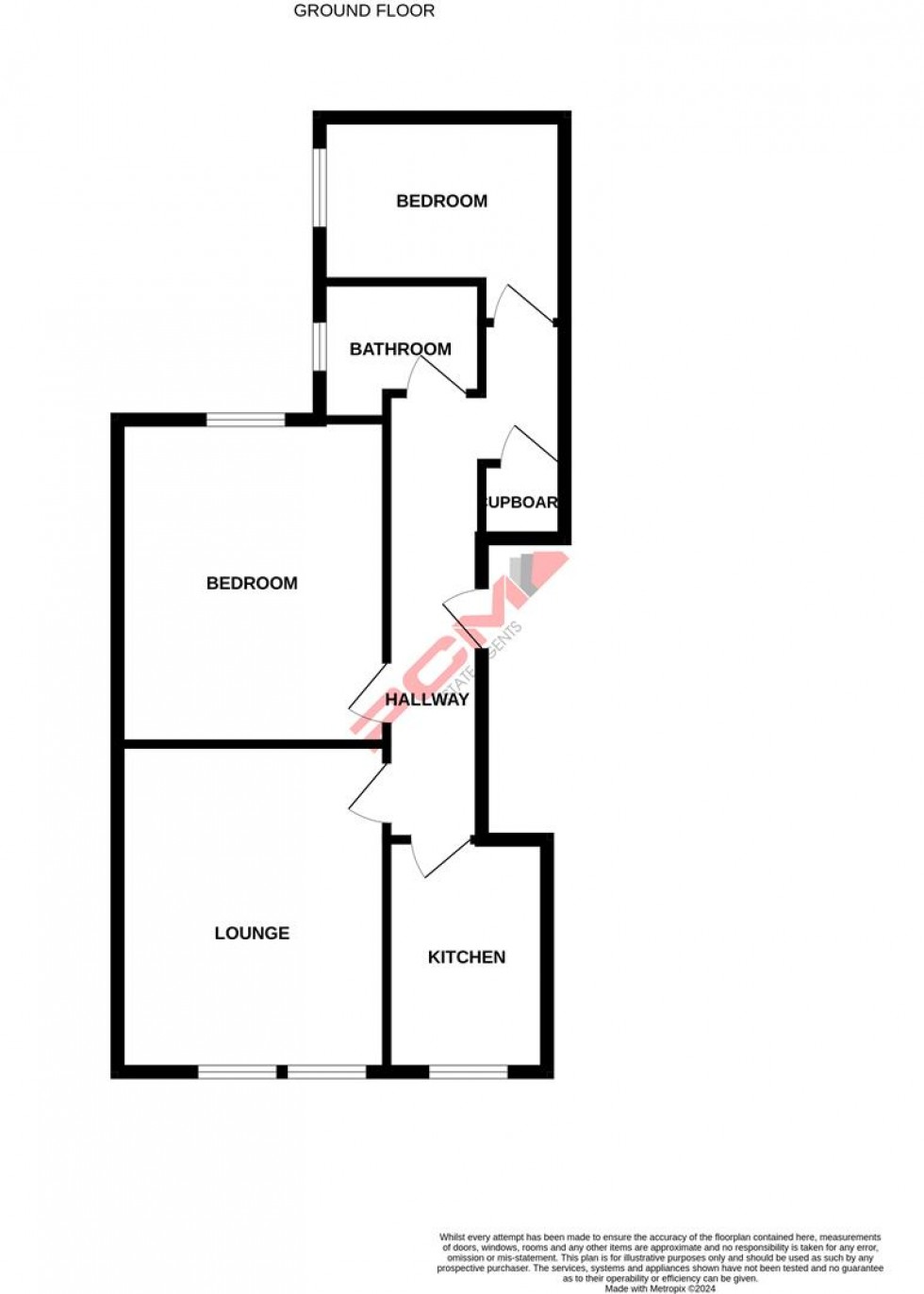 Floorplan for Upper Park Road, St Leonards-on-sea