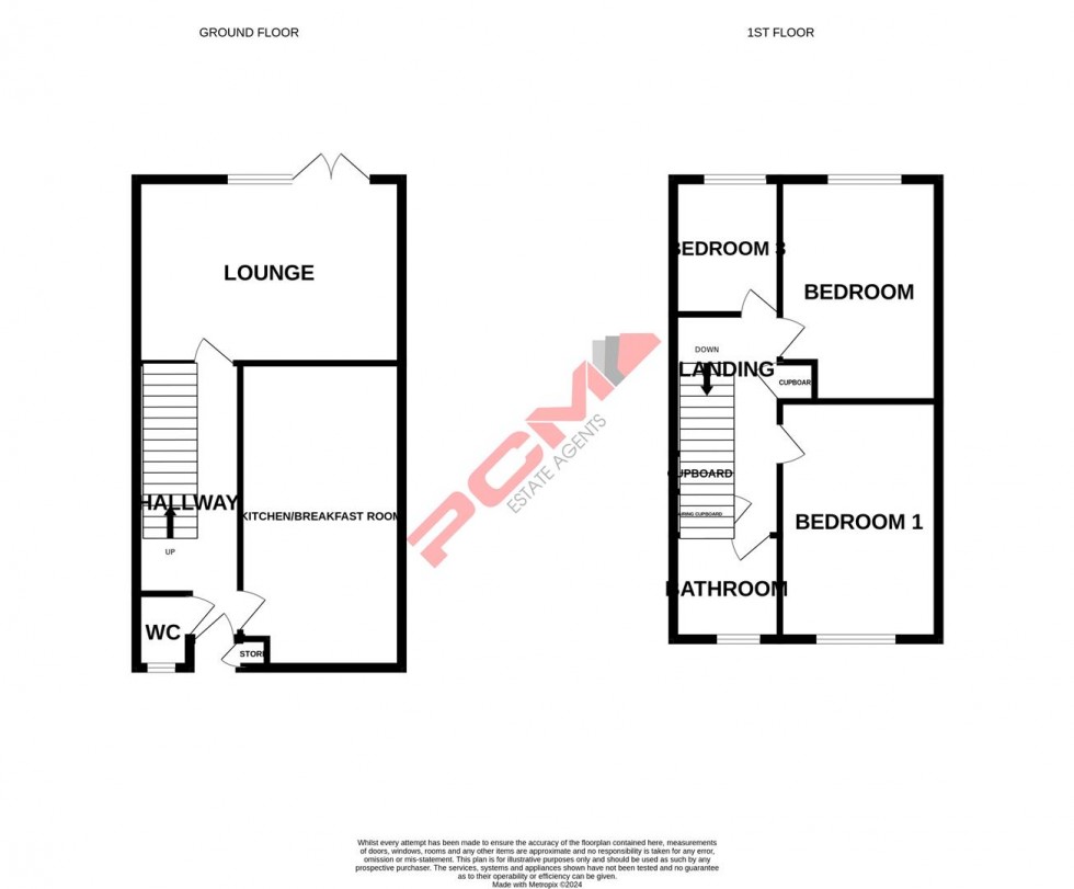 Floorplan for Kent Road, St Leonards On Sea