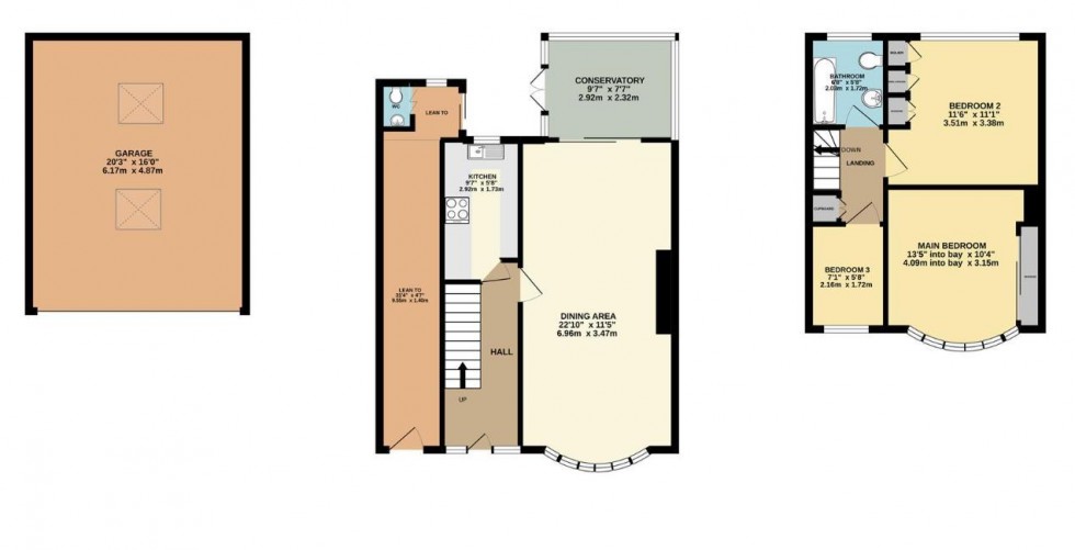 Floorplan for St Helens Road, Hastings