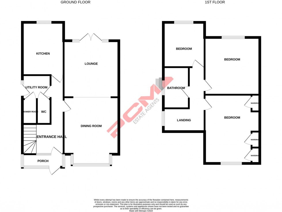 Floorplan for Lower Park Road, Hastings