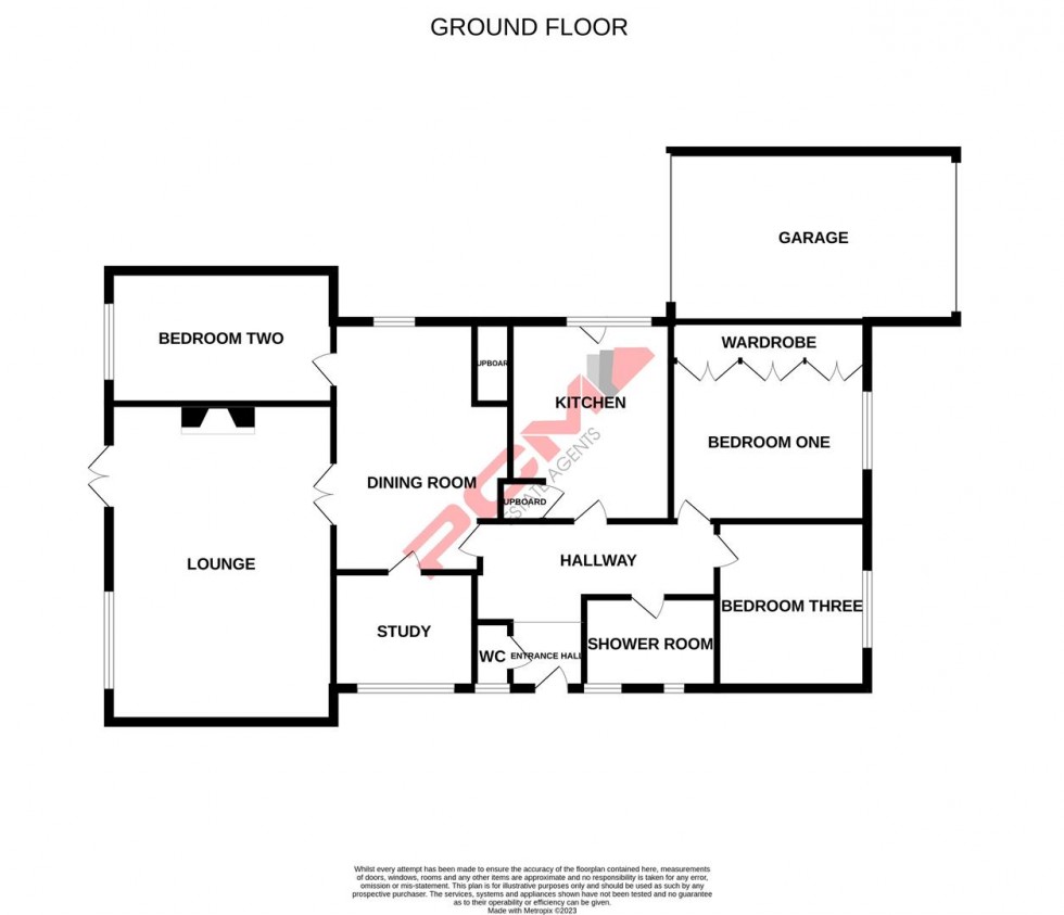 Floorplan for Grange Avenue, Hastings