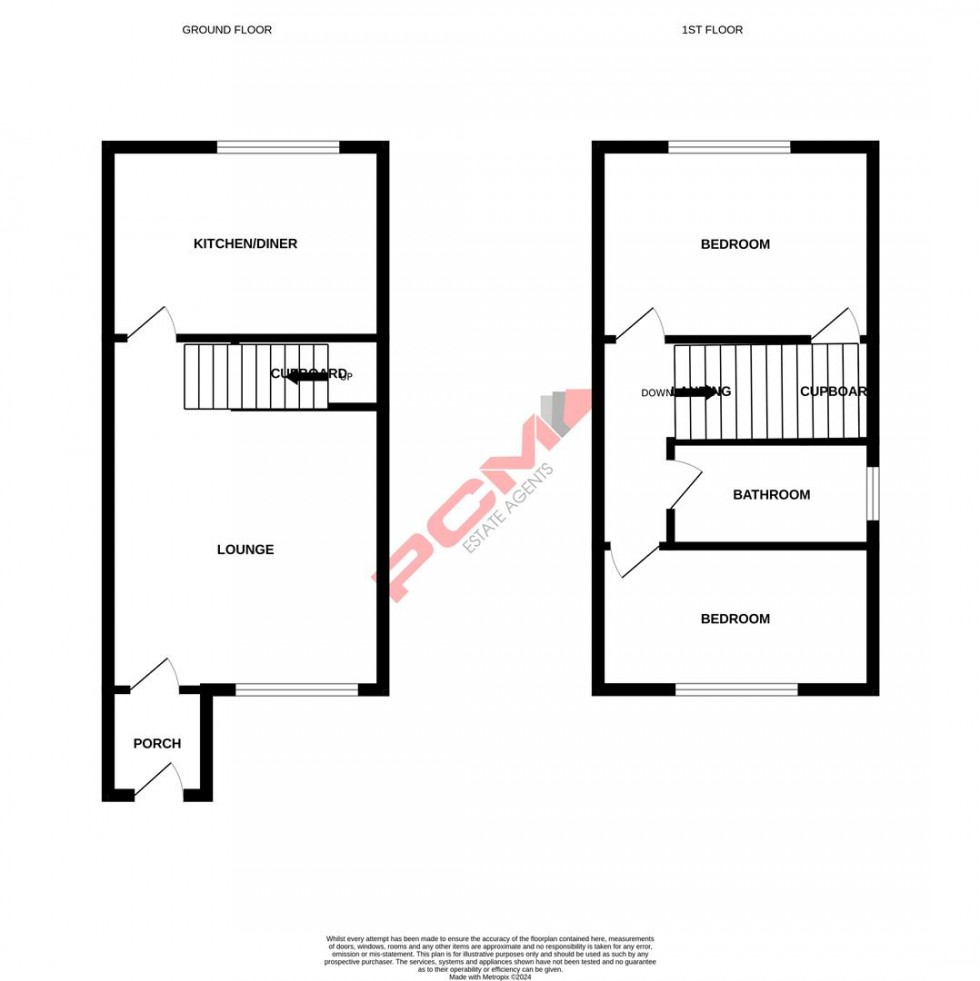 Floorplan for Magpie Close, St. Leonards-On-Sea