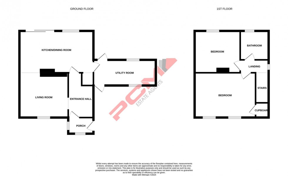 Floorplan for Blackman Avenue, St. Leonards-On-Sea