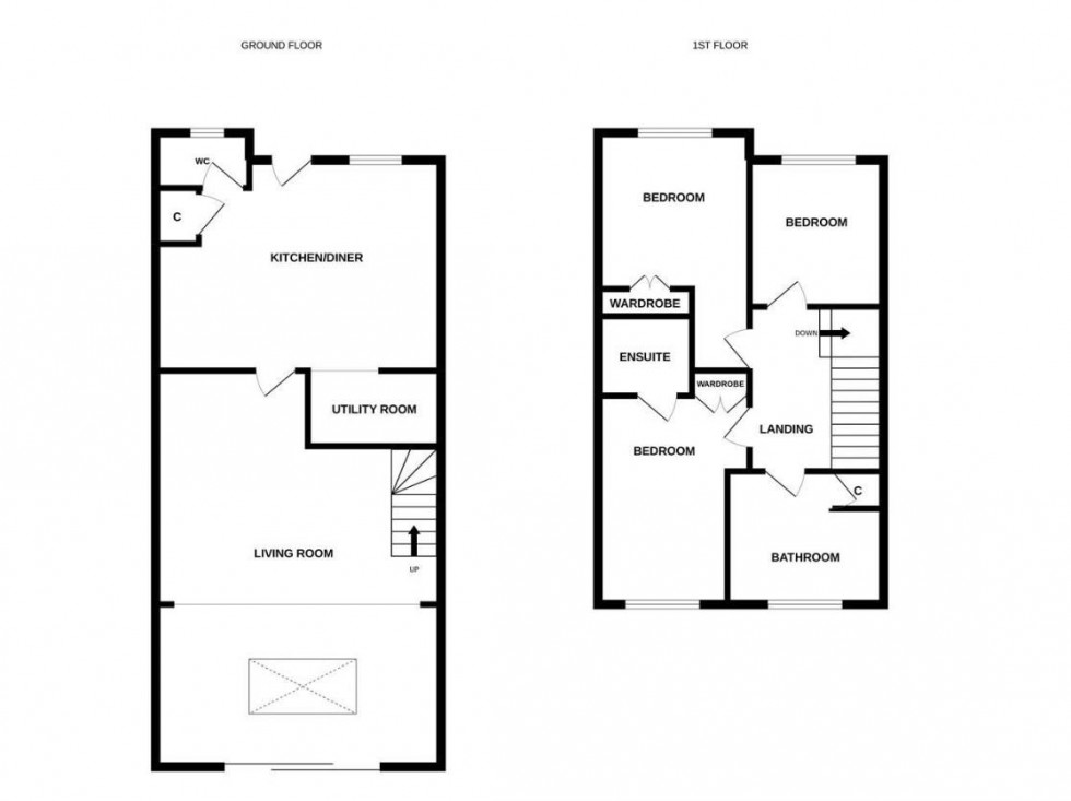 Floorplan for Carvel Court, St. Leonards-On-Sea