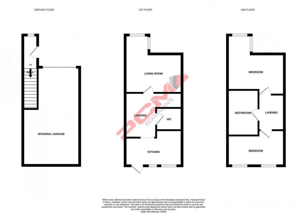 Floorplan for Castle View Mews, Castledown Avenue, Hastings