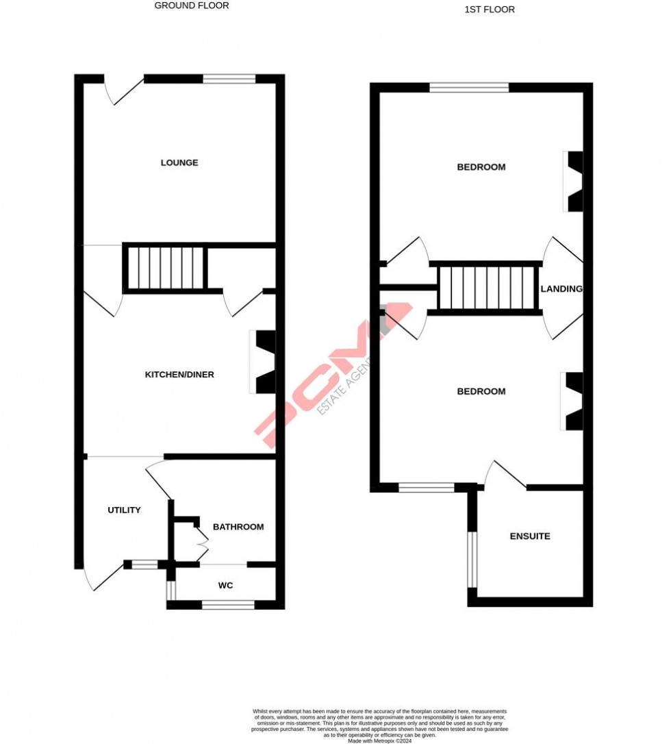 Floorplan for Sandown Road, Hastings