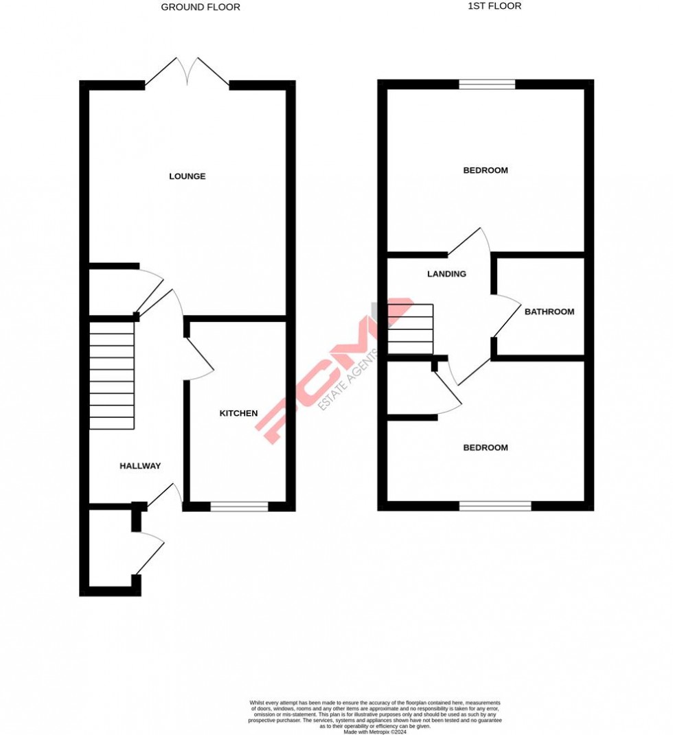 Floorplan for Drapers Way, St. Leonards-On-Sea