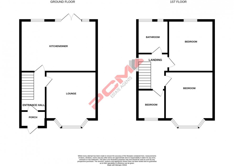 Floorplan for Alfred Road, Hastings