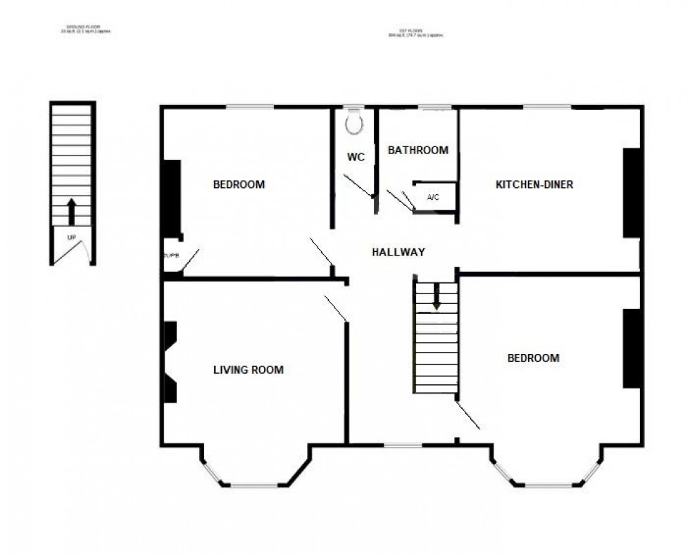 Floorplan for Mount Pleasant Road, Hastings