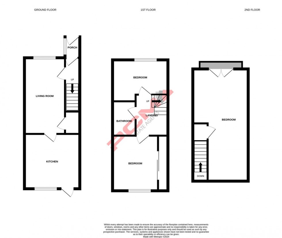 Floorplan for Arnside Road, St. Leonards-On-Sea