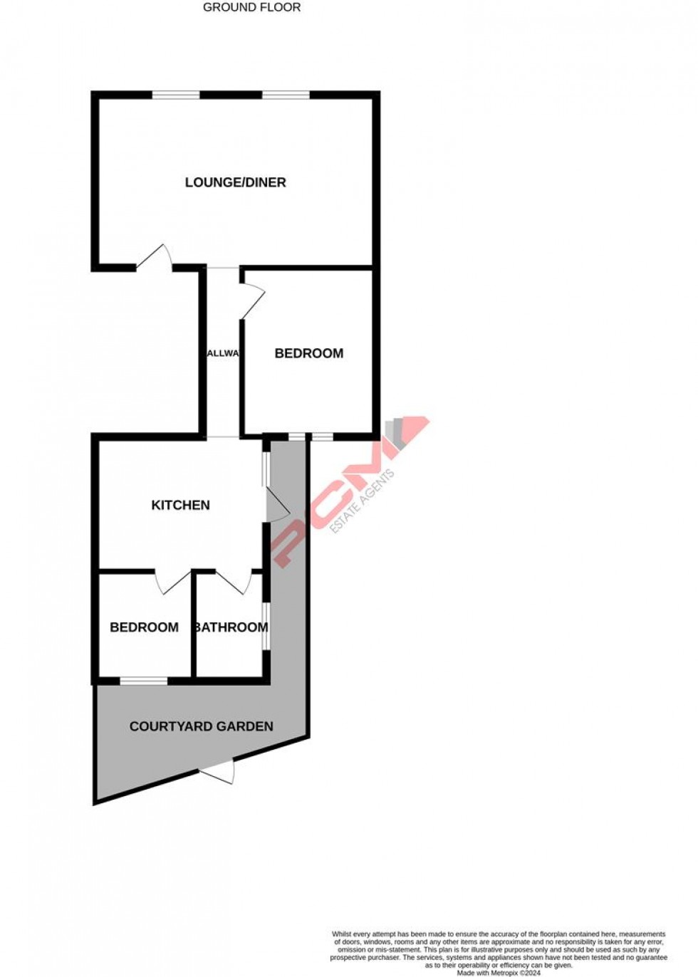 Floorplan for High Street, Old Town, Hastings