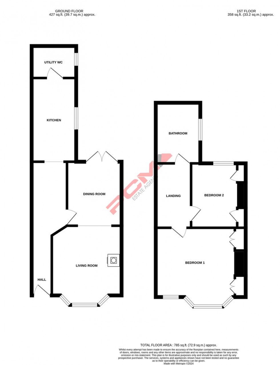 Floorplan for Alpine Road, Hastings