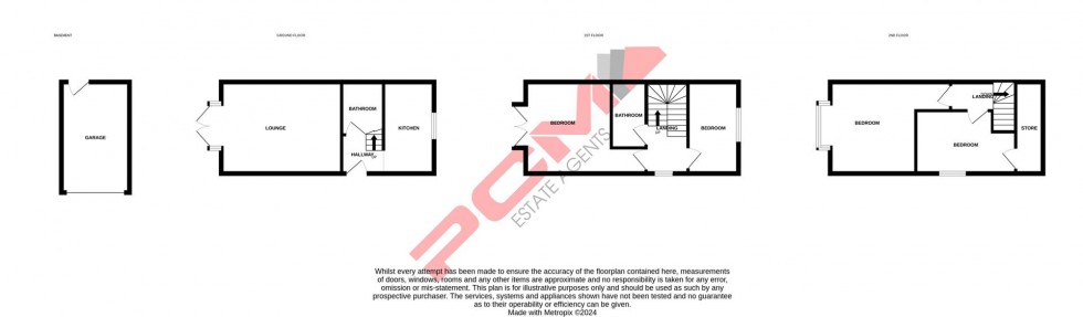 Floorplan for Squirrel Close, St. Leonards-On-Sea