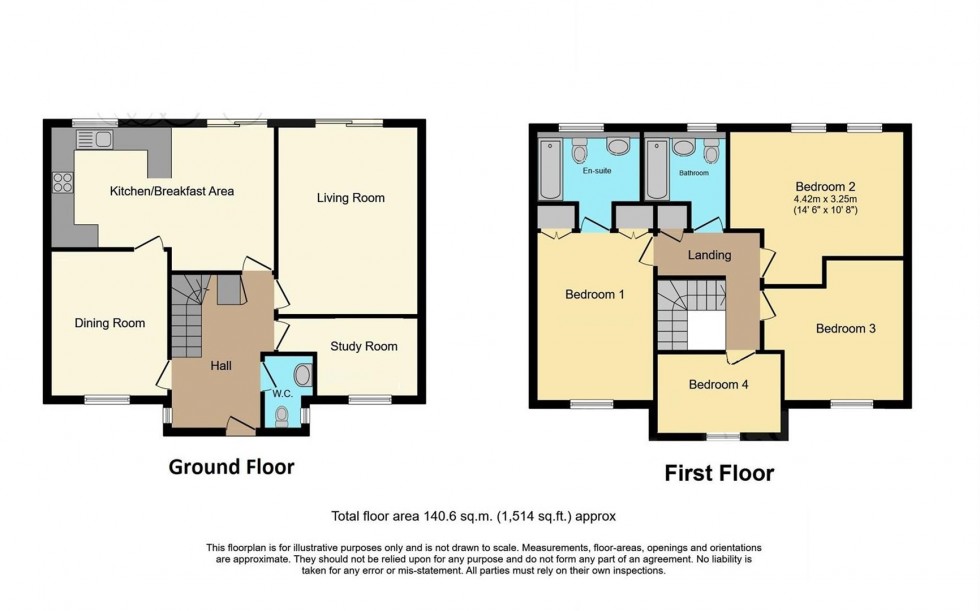 Floorplan for Robsack Avenue, St. Leonards-On-Sea