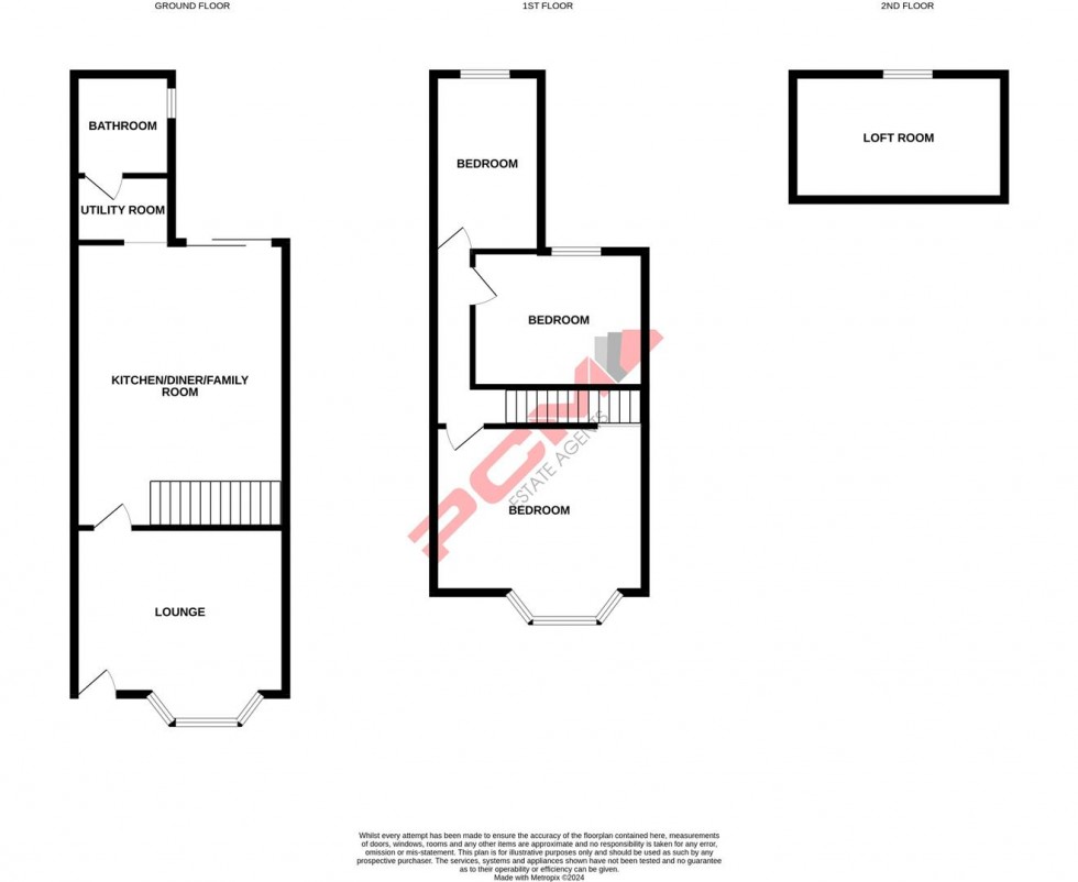 Floorplan for Clifton Road, Hastings