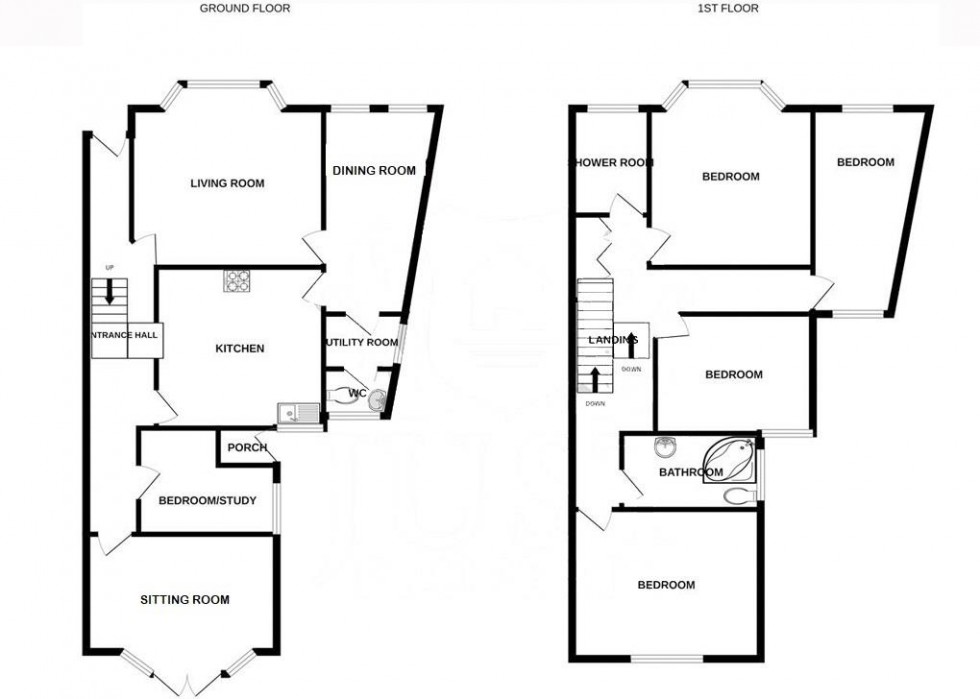 Floorplan for Ashburnham Road, Hastings