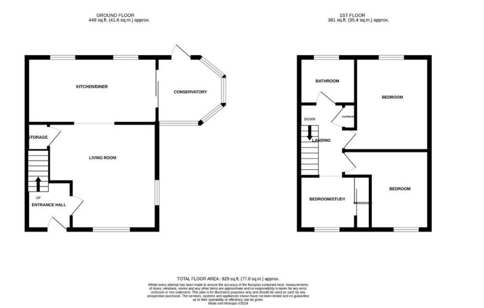 Floorplan for Muirfield Rise, St. Leonards-On-Sea