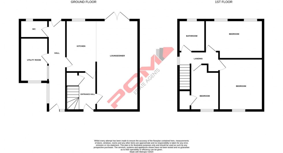 Floorplan for Chambers Crescent, St. Leonards-On-Sea