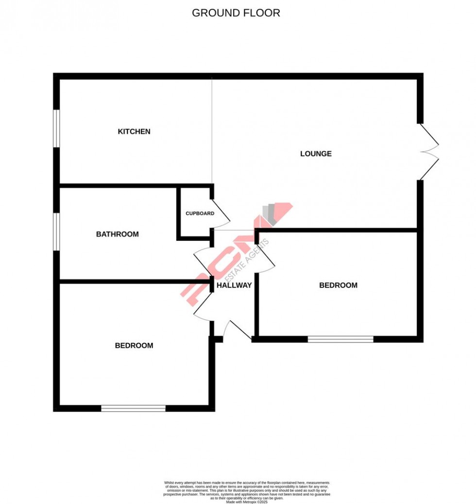 Floorplan for Ghyllside Avenue, Hastings