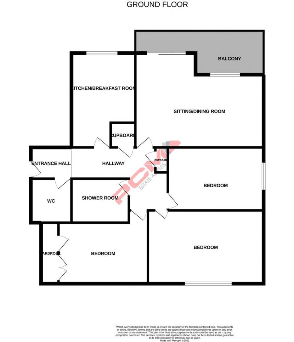 Floorplan for Linton Road, Hastings