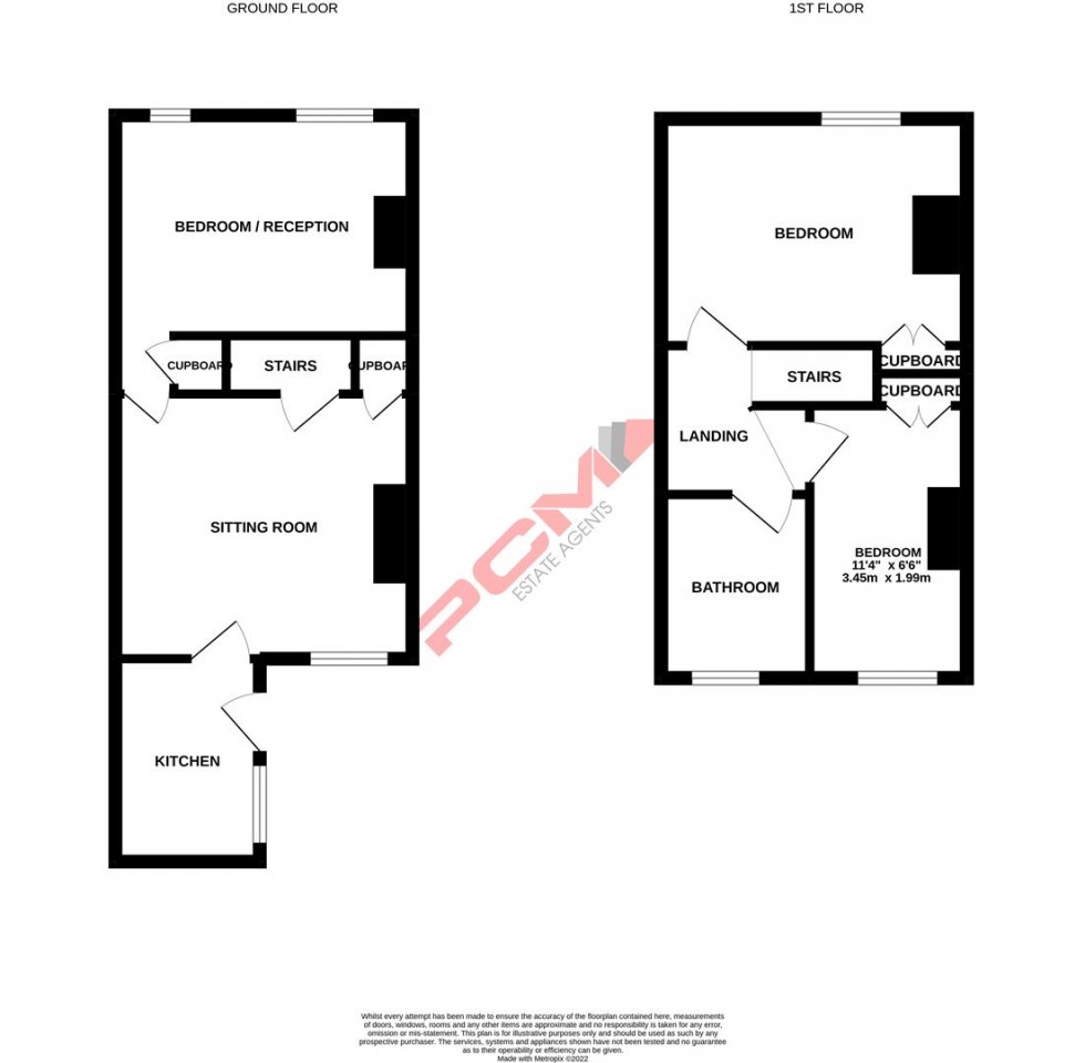 Floorplan for Bexhill Road, St. Leonards-On-Sea