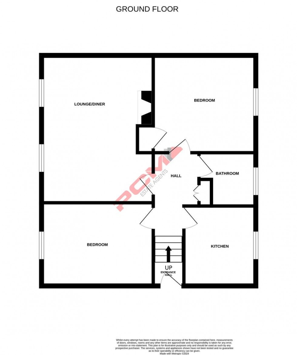 Floorplan for Winchelsea Road, Hastings