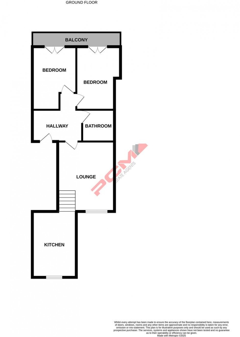 Floorplan for 26 Magdalen Road, St. Leonards-On-Sea