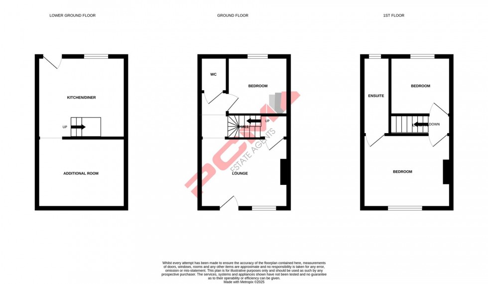 Floorplan for Stonefield Road, Hastings